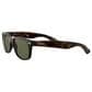Rayban Glasses New Wayfarer Classic Sunglasses with G-15 Green Lenses in Polished Tortoise, , large