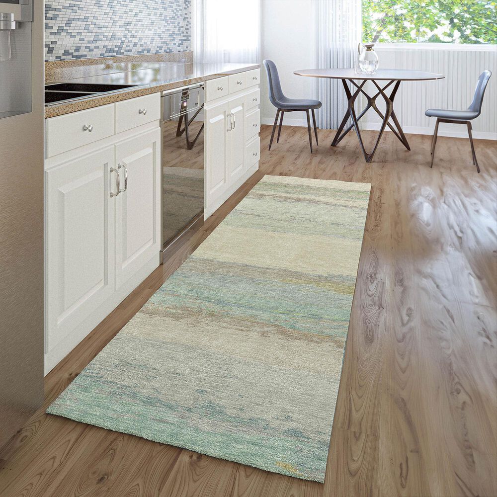 Dalyn Rug Company Trevi TV8 2&#39;3&quot; x 7&#39;6&quot; Ivory Runner, , large