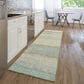 Dalyn Rug Company Trevi TV8 2"3" x 7"6" Ivory Runner, , large