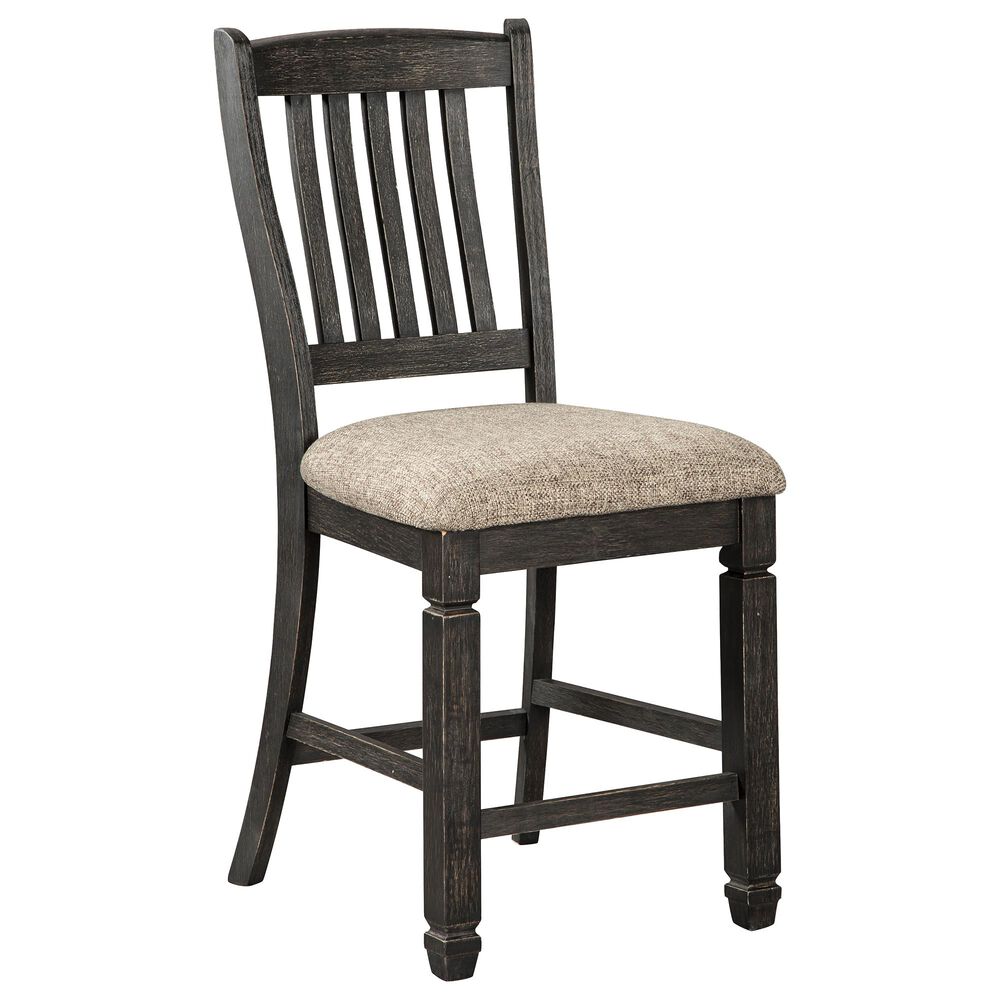 Ashley Tyler Creek 5-Piece Counter Height Set in Textured Black, , large