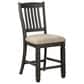 Ashley Tyler Creek 5-Piece Counter Height Set in Textured Black, , large