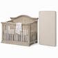Sorelle Furniture Providence 2 Piece Nursery Set 4- In- 1 Crib and Sealy Crib Mattress in Heritage Fog, , large