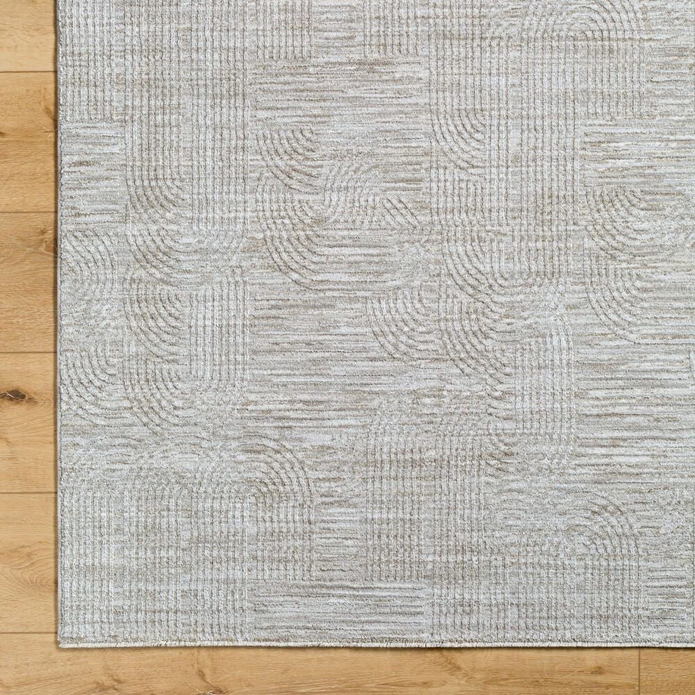 Surya Masterpiece MPC-2311 Medium Gray, Light Gray and Cream 10&#39; x 13&#39;11&quot; Area Rug, , large