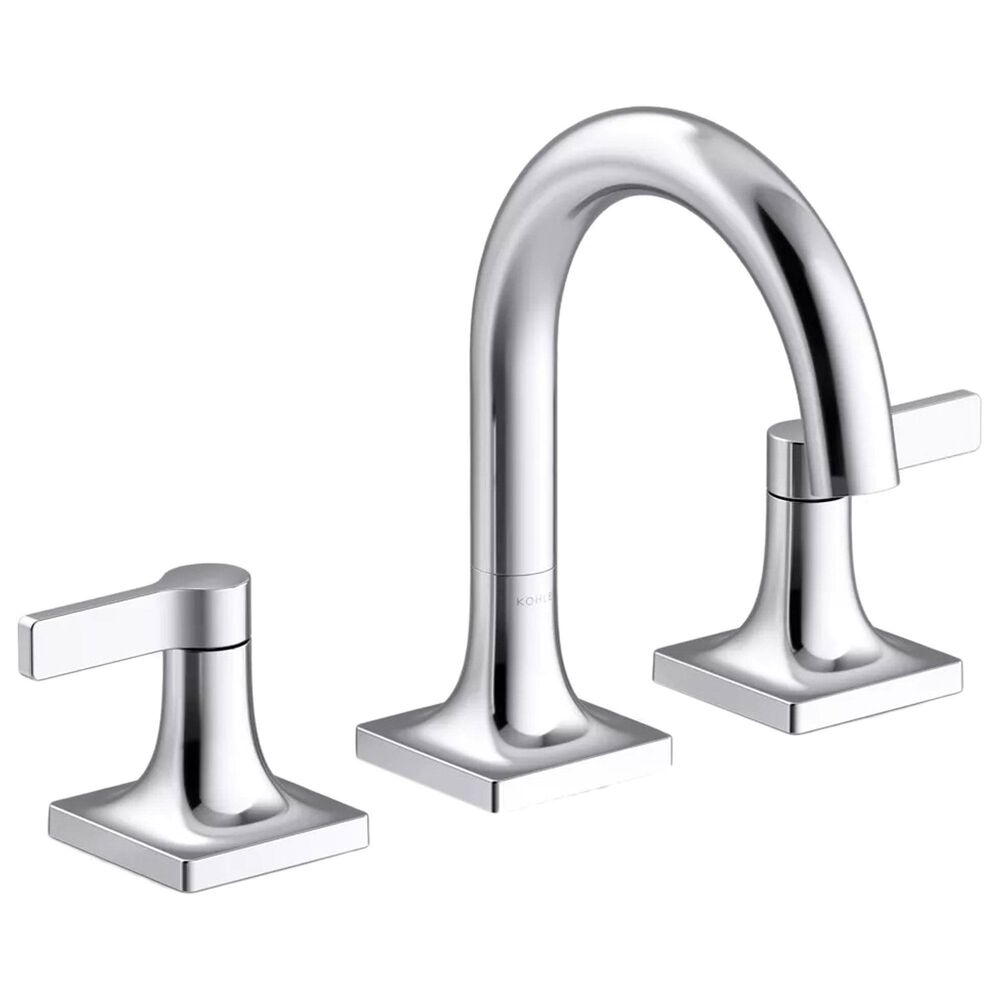 Kohler Venza Widespread Bathroom Sink Faucet in Polished Chrome, , large