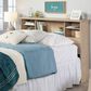 Sauder River Ranch Full/Queen Bookcase Headboard in Harvest Walnut, , large