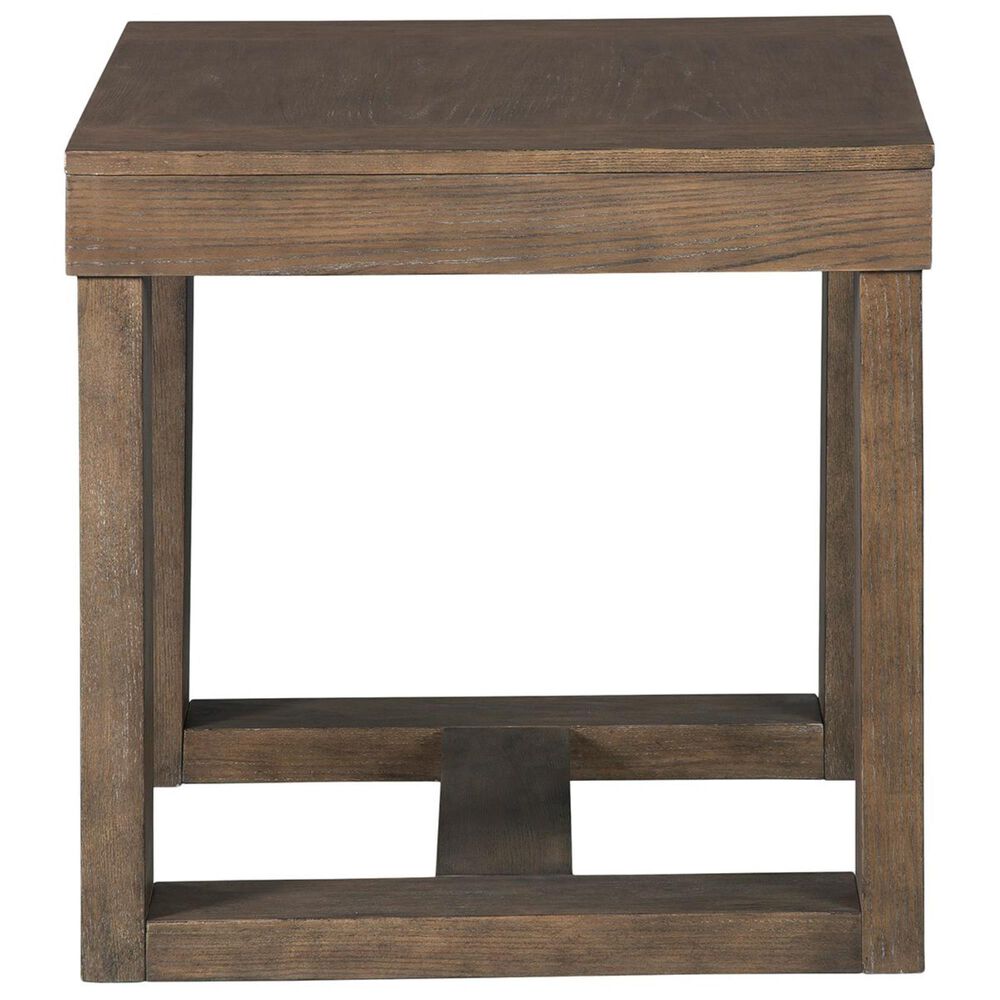 Ashley Cariton End Table in Grayish Brown, , large