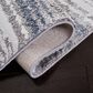 Safavieh Century 2" x 9" Grey and Blue Runner, , large