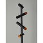 Adesso Tyler LED Floor Lamp in Black, , large