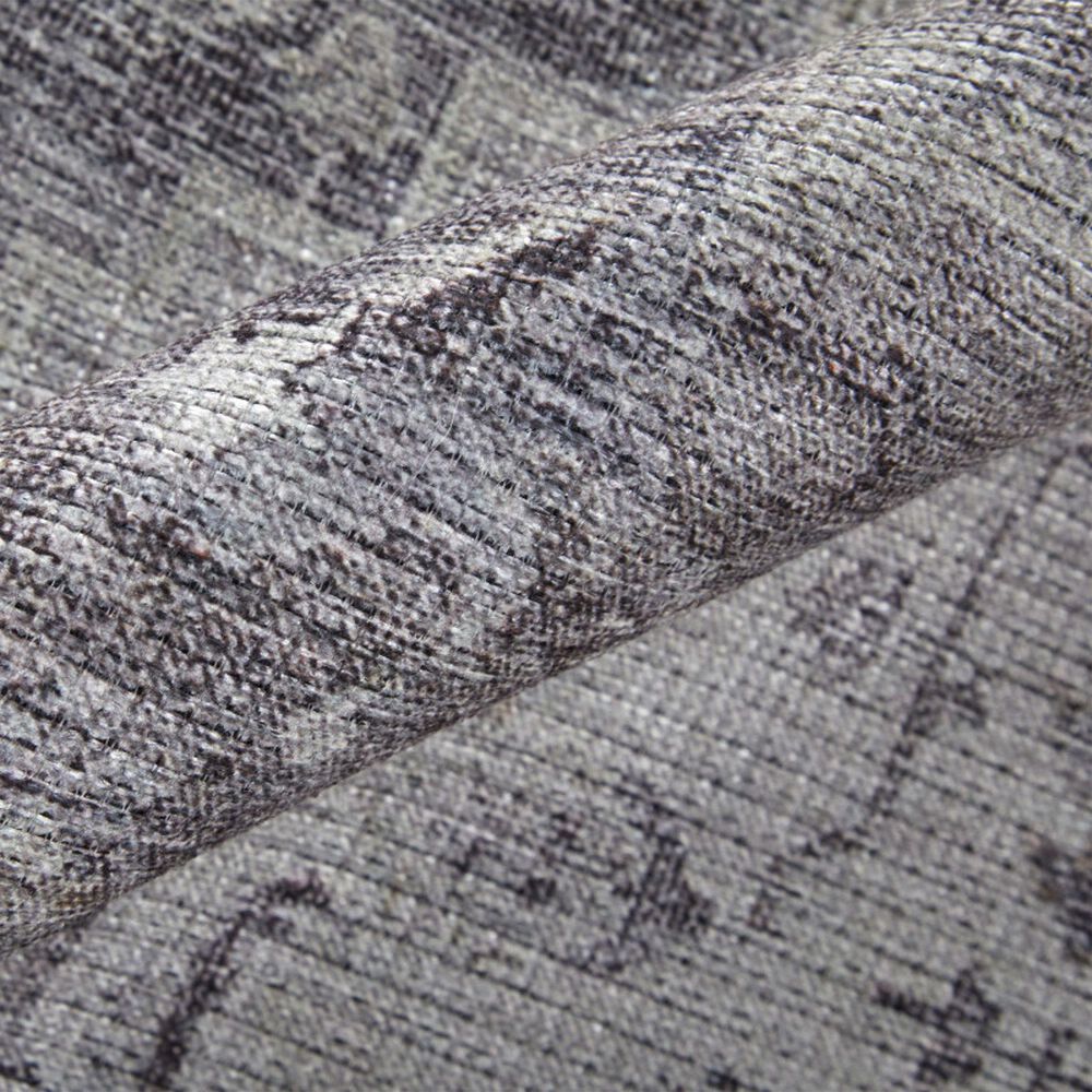 Feizy Percy 4&#39; x 6&#39; Gray and Ivory Area Rug, , large