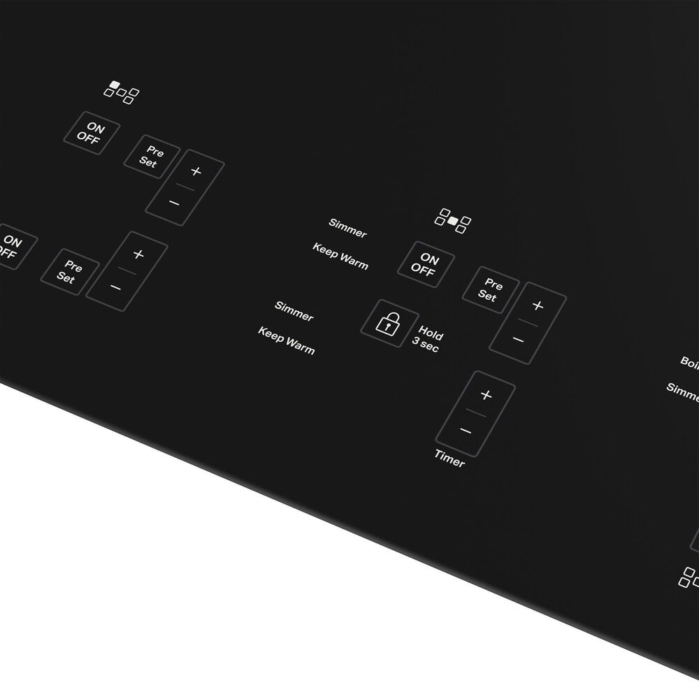 Whirlpool 30" BuiltIn Electric Induction Cooktop in Black NFM