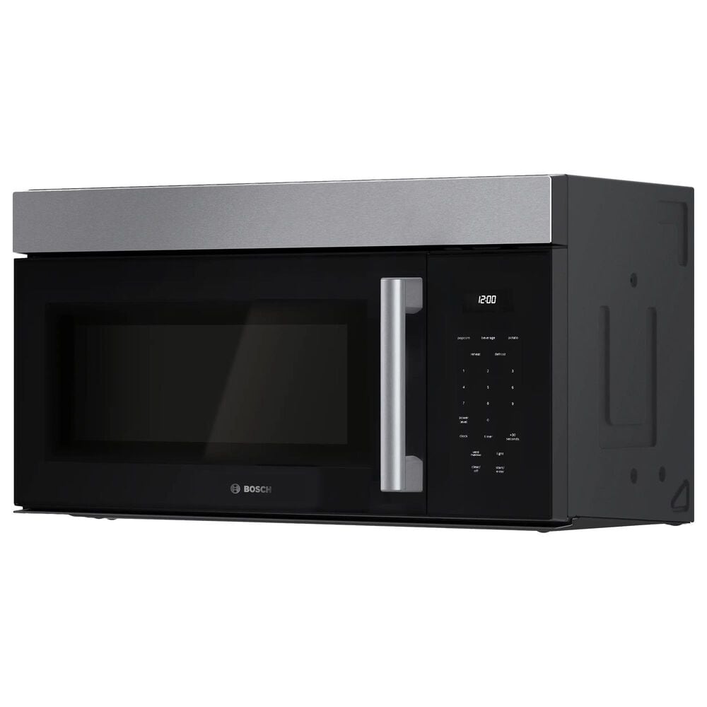 Bosch 100 Series 1.7 Cu. Over-The-Range Microwave in Stainless Steel, , large