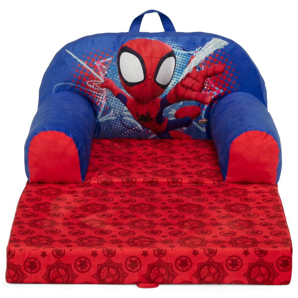 Delta Children Spidey and His Amazing Friends Cozee Buddy Flip-Out Chair in Red, , large
