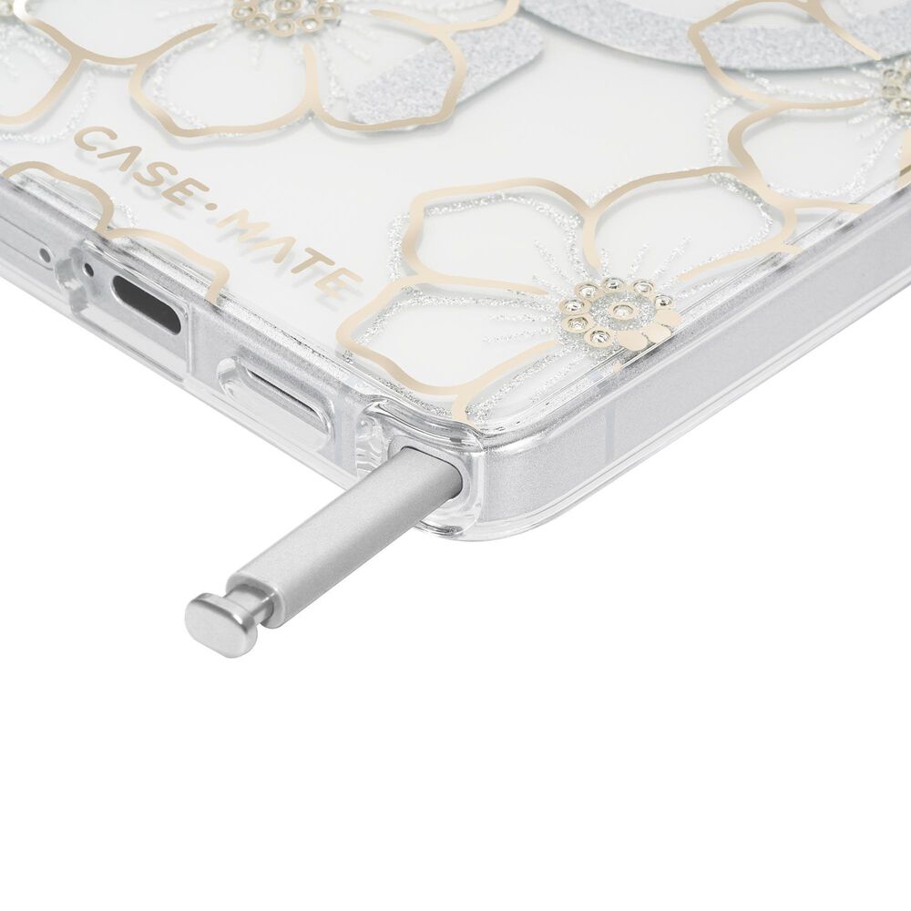 Case-Mate Floral Gems Case with Magnet for Samsung Galaxy S26 in Gold, , large