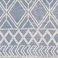 Surya Daffodil 2"6" x 8" Blue Runner, , large