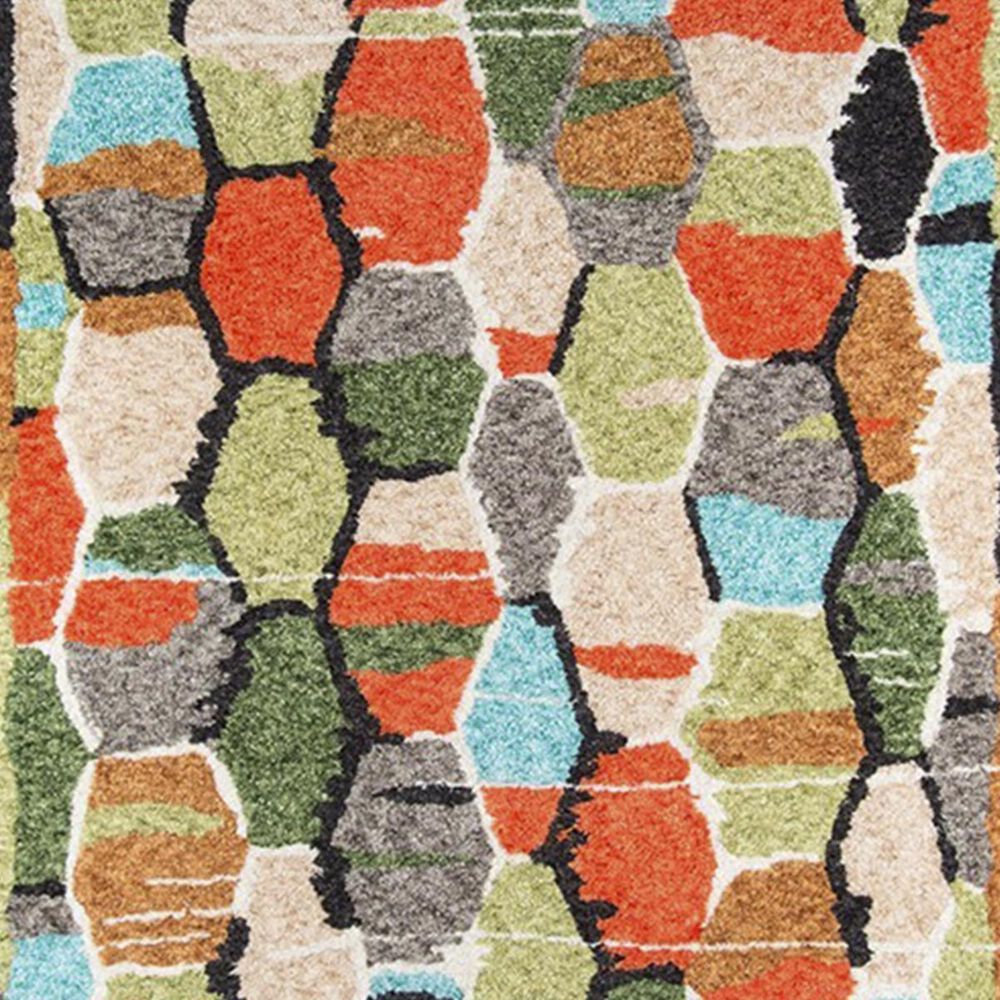 Novogratz Bungalow BUN-3 7&#39;6&quot; x 9&#39;6&quot; Multicolor Area Rug, , large