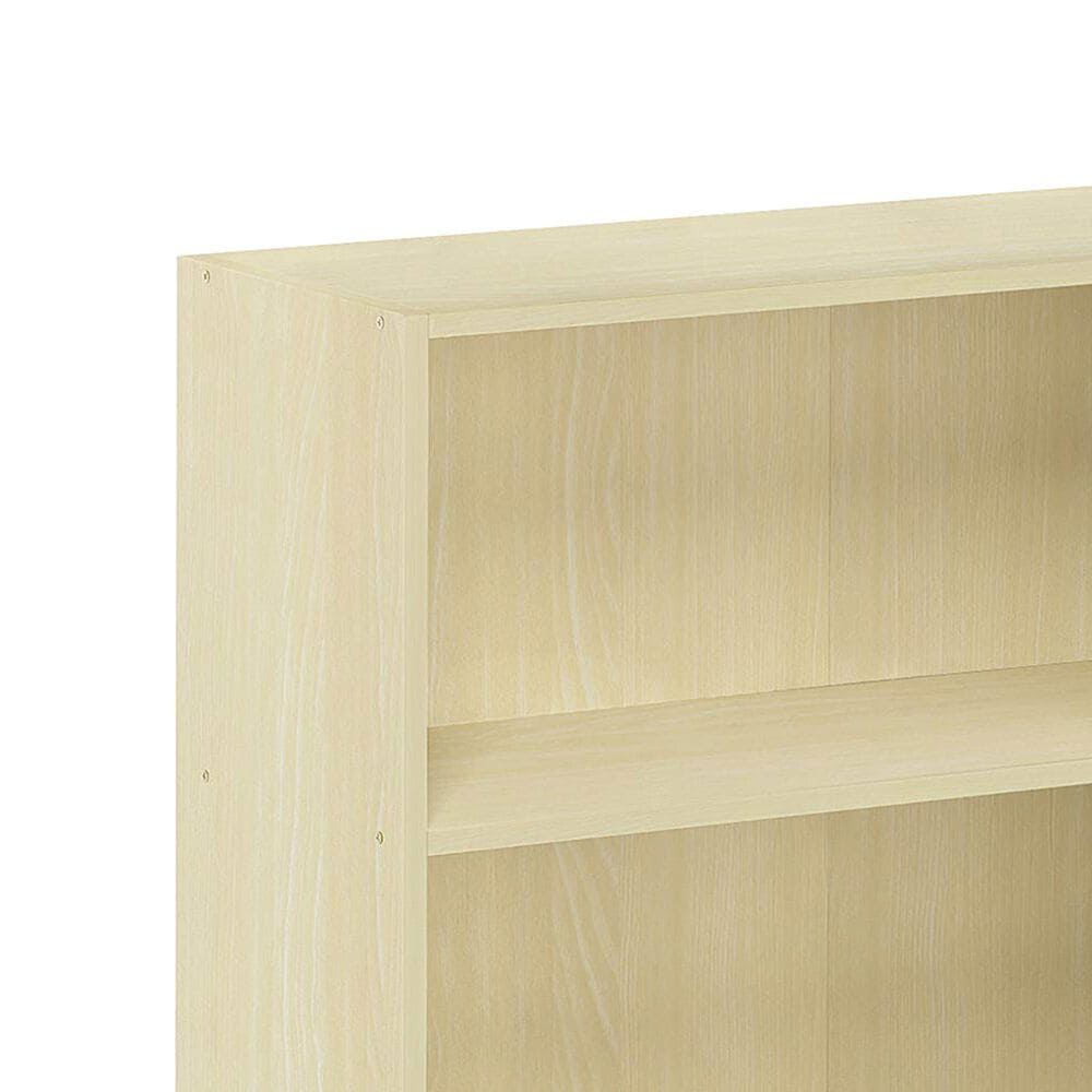 HOMLUX 3-Tier Open Shelf Bookcase in Steam Beech, , large