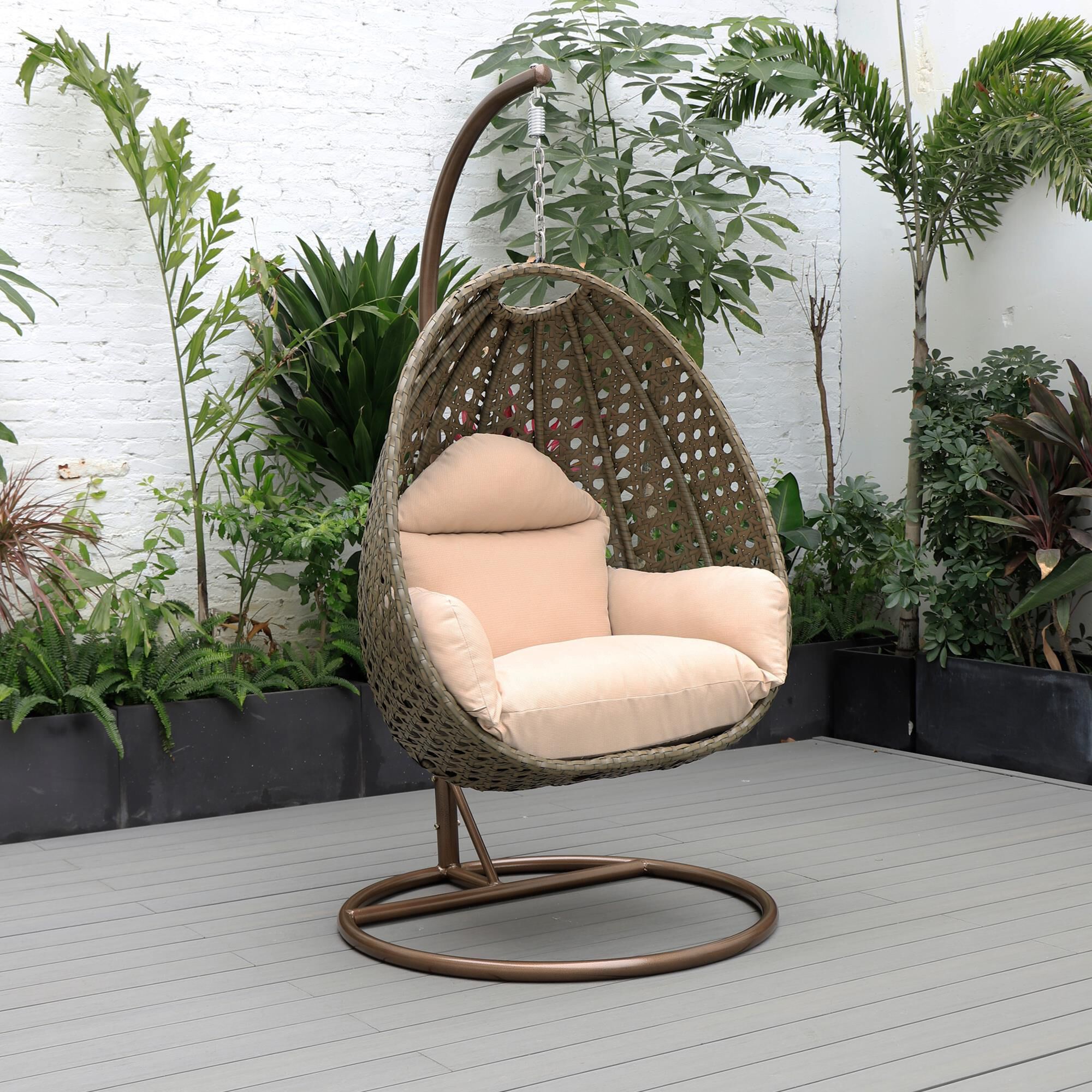 Leisuregrow toulon sales hanging egg chair