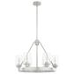 Hunter Hartland 6-Light Chandelier in Brushed Nickel, , large