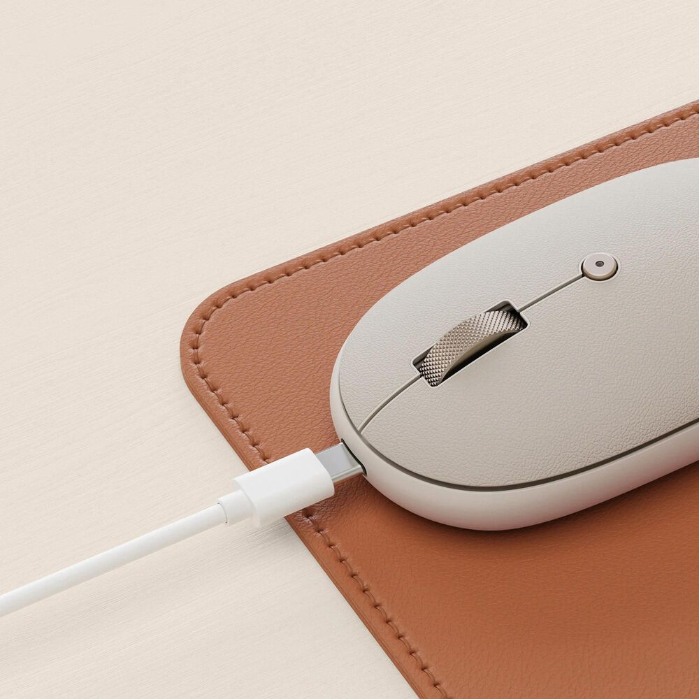 Satechi OntheGo Bluetooth Mouse in Sand, , large
