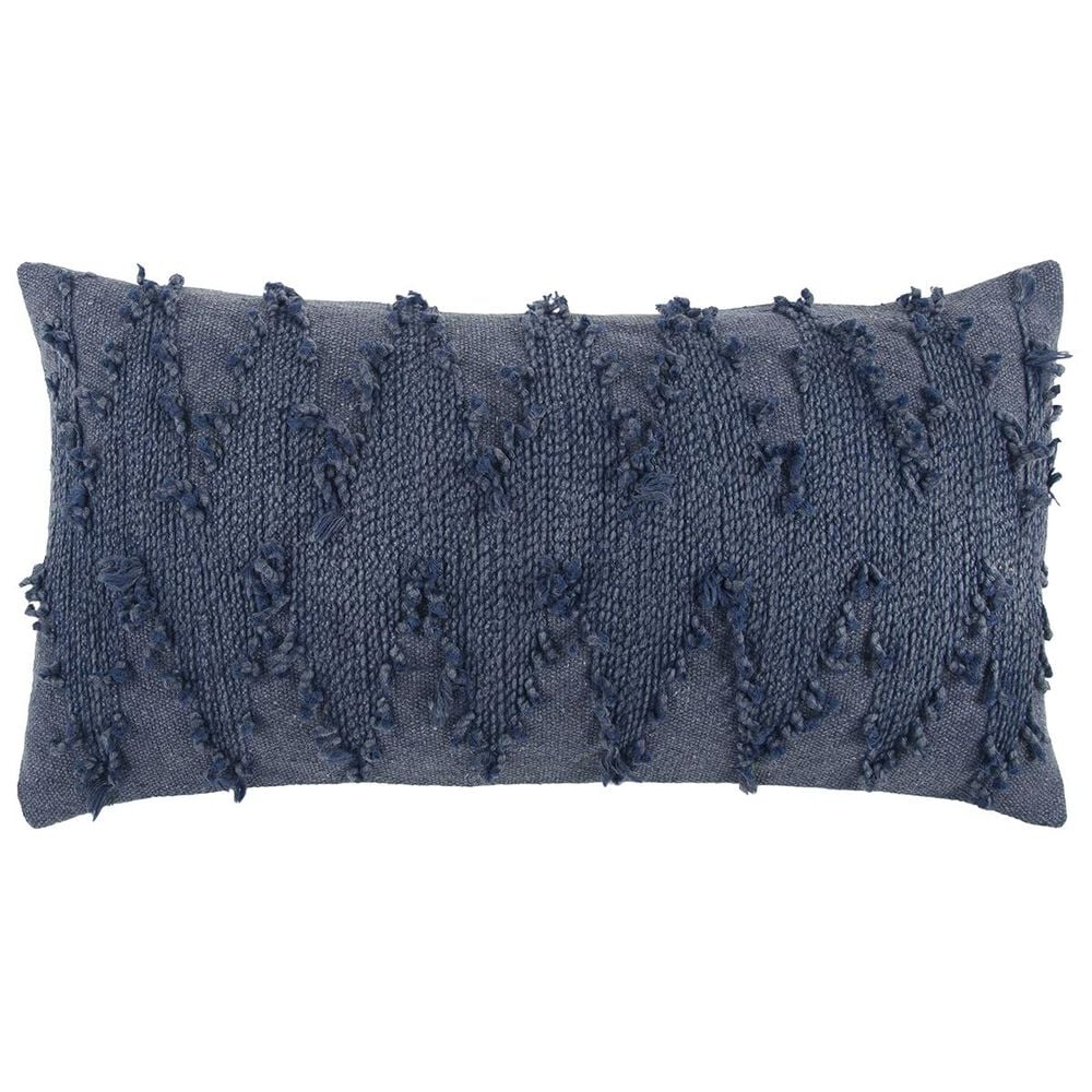 Rizzy Home 14" x 26" Down Pillow in Blue, , large