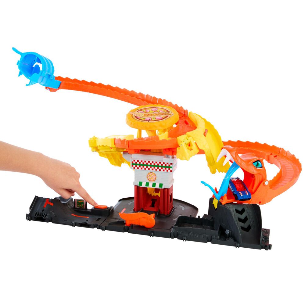 Hot Wheels HW City Cobra Pizza Shop TVD, , large