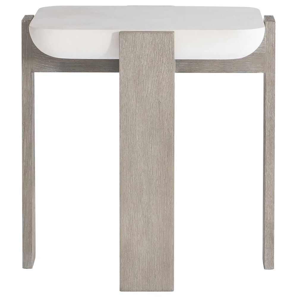 Bernhardt Gooding Side Table in Sand Grey and Flint, , large