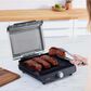 Ninja Sizzle 14" Smokeless Indoor Grill and Griddle in Grey and Stainless Steel, , large