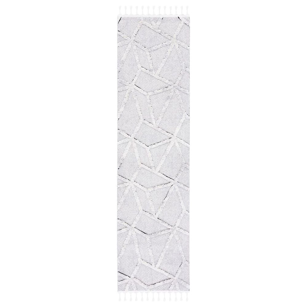 Safavieh Marrakesh MRK552F 2"2" x 6" Grey and Ivory Runner, , large
