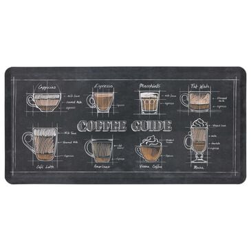 Mohawk Dri-Pro Coffee Guide 1"6" x 2"6" Multicolor Door Mat, , large