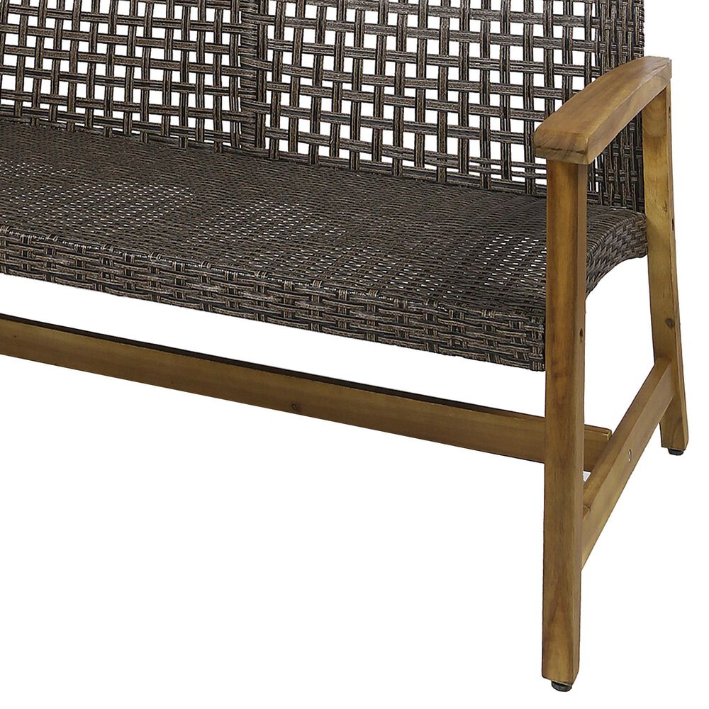 Hearth and Haven Hampton Outdoor Sofa in Natural, , large