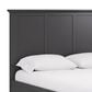 Urban Home Grace Queen Storage Bed in Raven Black, , large