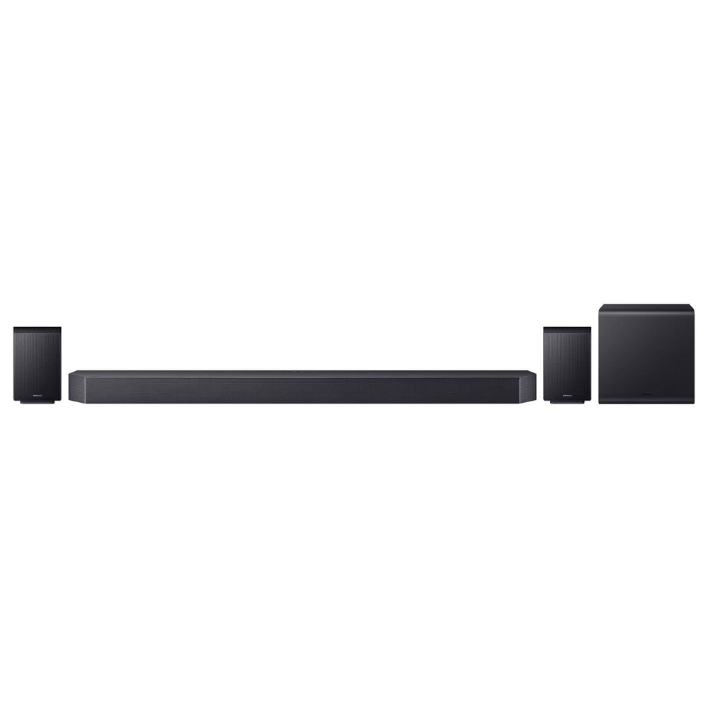 Samsung 83" Class S90F OLED 4K Vision AI - Smart TV with Q-Series 11.1.4 Channel Soundbar System in Graphite Black, Space Titan and Titan Black, , large