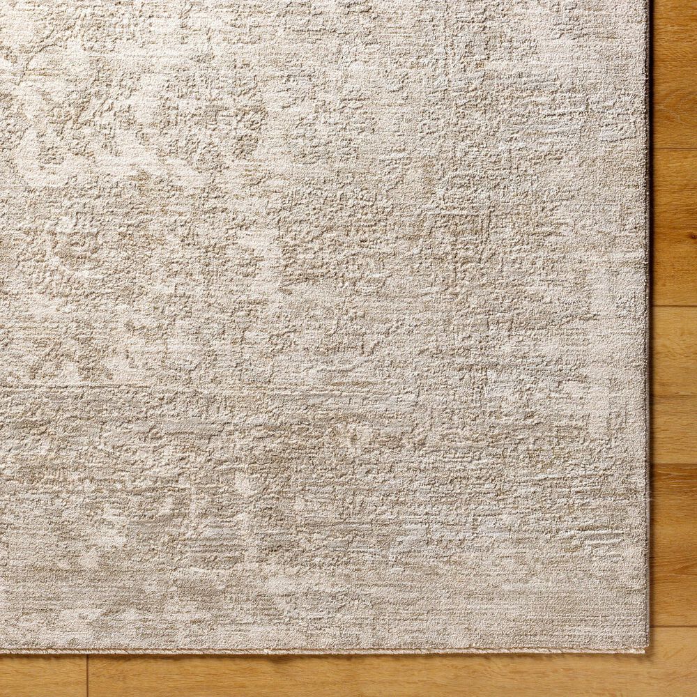 Surya Masterpiece Cream, Medium Gray and Light Gray 7'10" x 10'2" Area Rug, , large