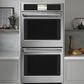 Cafe 27" Built-In Convection Double Wall Oven in Stainless Steel, , large