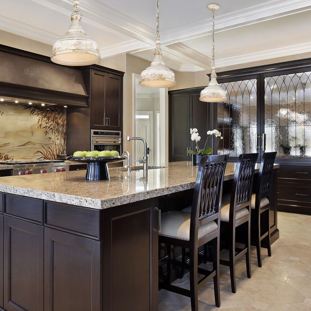 Golden Lighting Keating 1-Light Pendant in Antique Ivory, , large