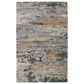 Feizy Everley 5" x 8" Gray Area Rug, , large