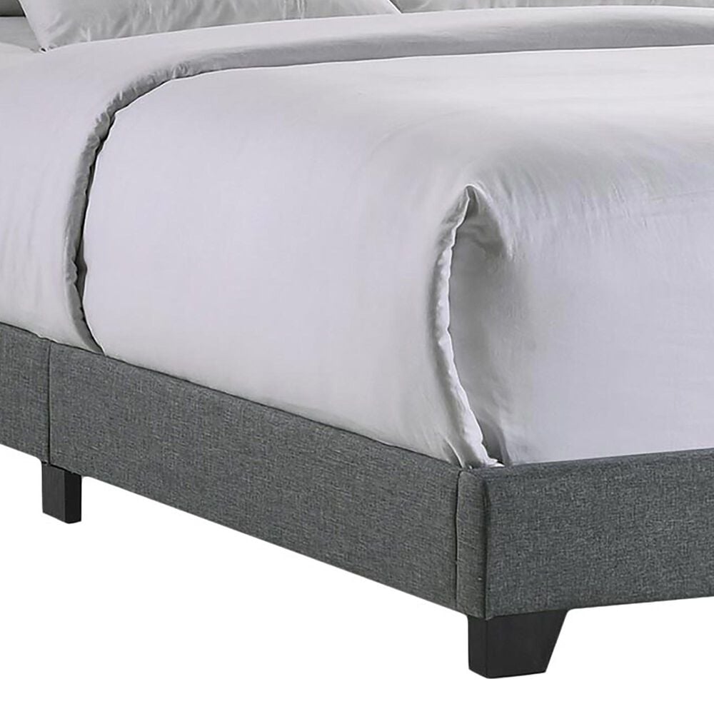 Hawthorne Furniture Addyson Upholstered Full Bed in Gunmetal, , large