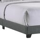 Hawthorne Furniture Addyson Upholstered Full Bed in Gunmetal, , large