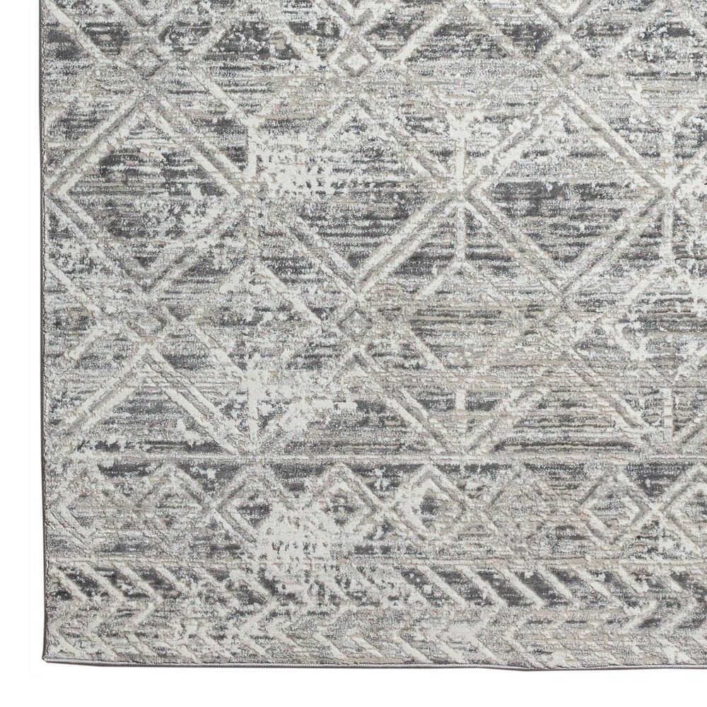 Radici USA Livigno Southwestern 7&#39;10&quot; x 10&#39;6&quot; Grey Area Rug, , large