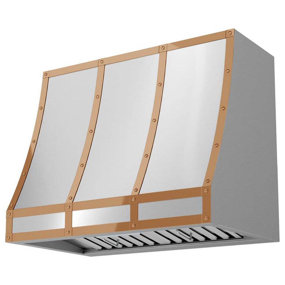 Zephyr Banding Kit for 36" Wall Hood in Polished Copper, , large