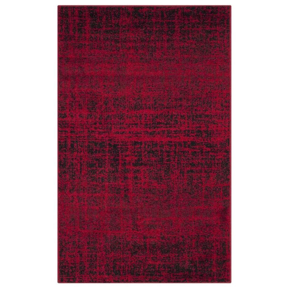 Safavieh Adirondack ADR116F 3" x 5" Red and Black Area Rug, , large