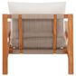 Linon Home Decor Cassius Patio Slanted Back Chair in Off White, , large