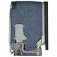 Bosch 500 Series 24" Built-In Pocket Handle Dishwasher with 8 Wash Cycles in Black, , large