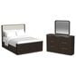 Mayberry Hill Sylvie 3-Piece Queen Bedroom Set in Dark Brown, , large