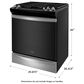 Whirlpool 5.8 Cu. Ft. Gas Range 7-in-1 Air Fry Oven in Fingerprint Resistant Stainless Steel, , large