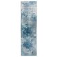 Kas Oriental Rugs Roxy Nebula 2" x 7" Blue Runner, , large