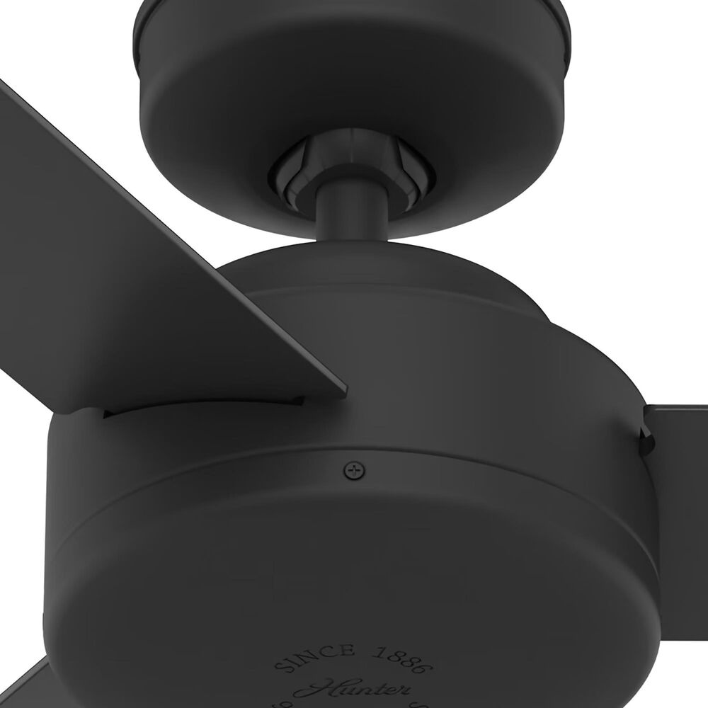 Hunter Presto 44&quot; Ceiling Fan in Matte Black, , large
