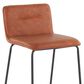 Lumisource Casper Counter Stool in Camel/Black (Set of 2), , large