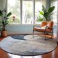 Dalyn Rug Company Neo NO13 8" Round Sky Area Rug, , large