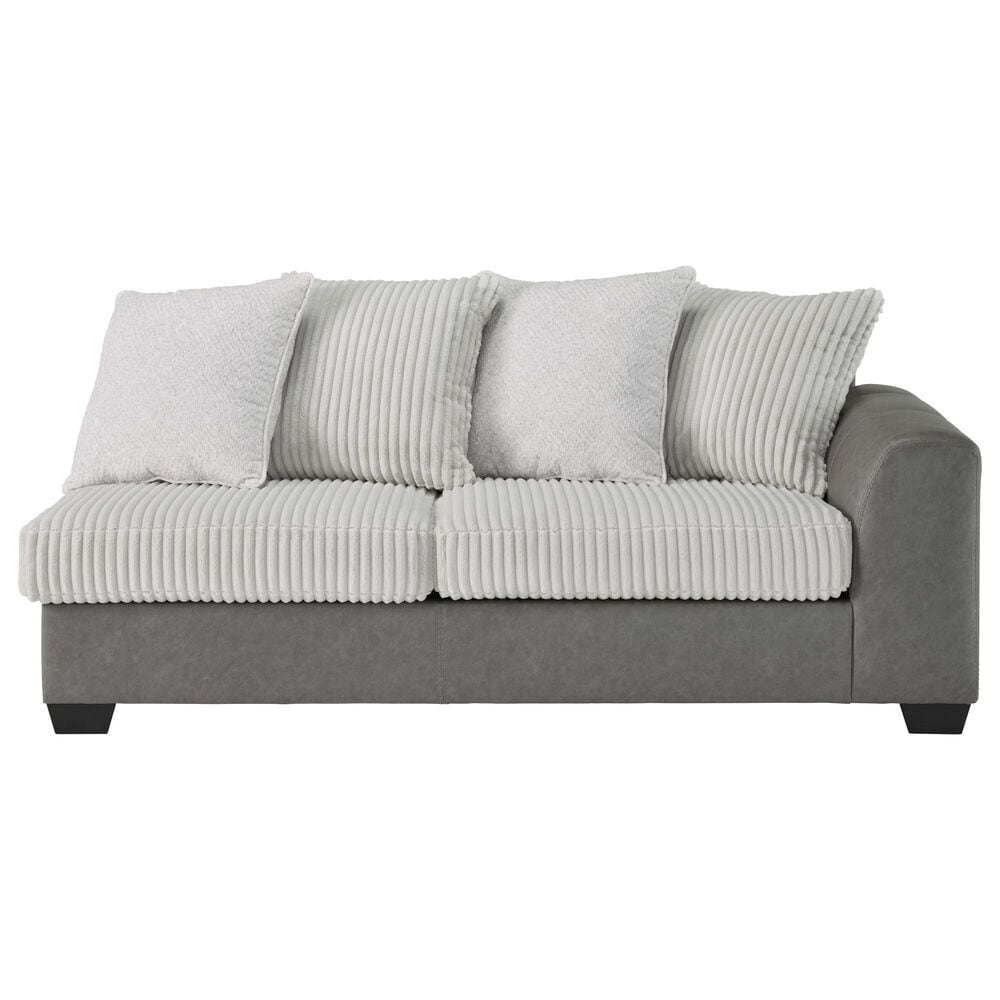 Ashley Clairette Court 2-Piece Left Facing Sectional with Chaise in Alloy, , large